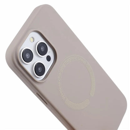 BJT Series For iPhone 13 Pro 6.1 inch Case Compatible with MagSafe TPU+Silicone Smart Phone Cover