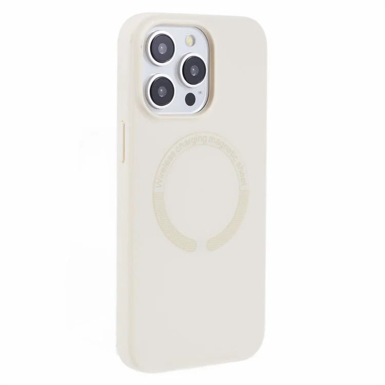 BJT Series For iPhone 13 Pro 6.1 inch Case Compatible with MagSafe TPU+Silicone Smart Phone Cover