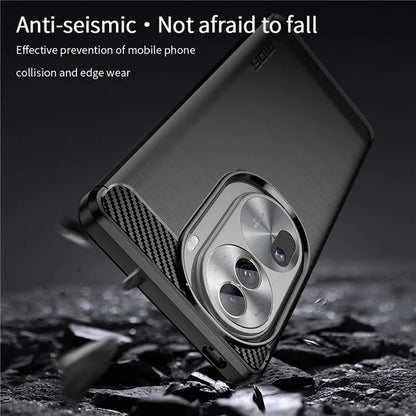 MOFI JK TPU Series-1 For Oppo Reno11 Pro 5G (Global) TPU Phone Case Carbon Fiber Texture Phone Cover