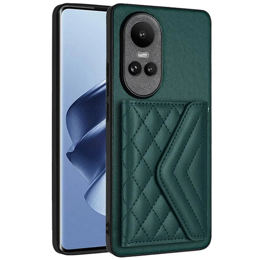 YB Leather Coating Series-8 for Oppo Reno10 Pro 5G (Global) / Reno10 5G (Global) Case RFID Blocking Phone Cover