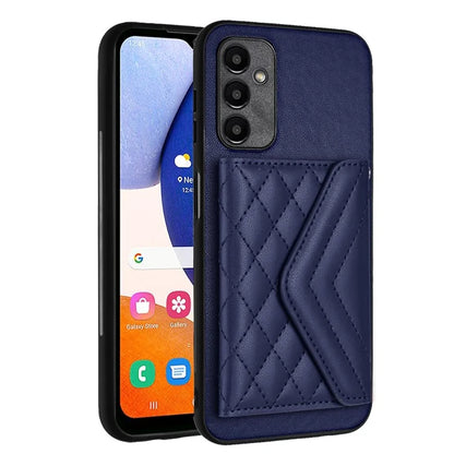 YB Leather Coating Series-8 For Samsung Galaxy A25 5G (Global) (161.0 x 76.5 x 8.3mm) Phone Case Card Bag Cover