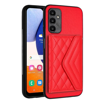 YB Leather Coating Series-8 For Samsung Galaxy A25 5G (Global) (161.0 x 76.5 x 8.3mm) Phone Case Card Bag Cover