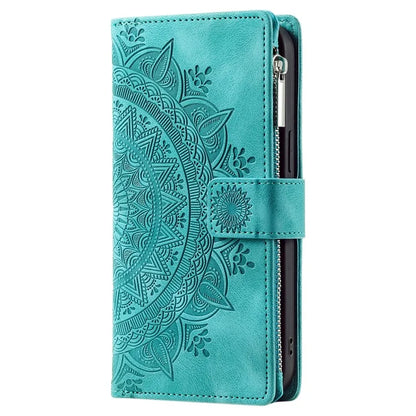 For Honor X8b 4G Case PU Leather Mandala Pattern Imprinted Design Phone Cover