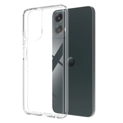 For Motorola Moto G 5G (2024) Case TPU+Acrylic Transparent Phone Cover Anti-drop
