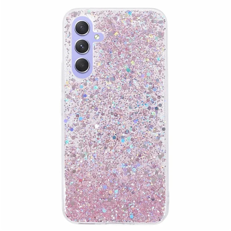 For Samsung Galaxy A15 4G / 5G Case Bump Proof Glittery Phone TPU Cover