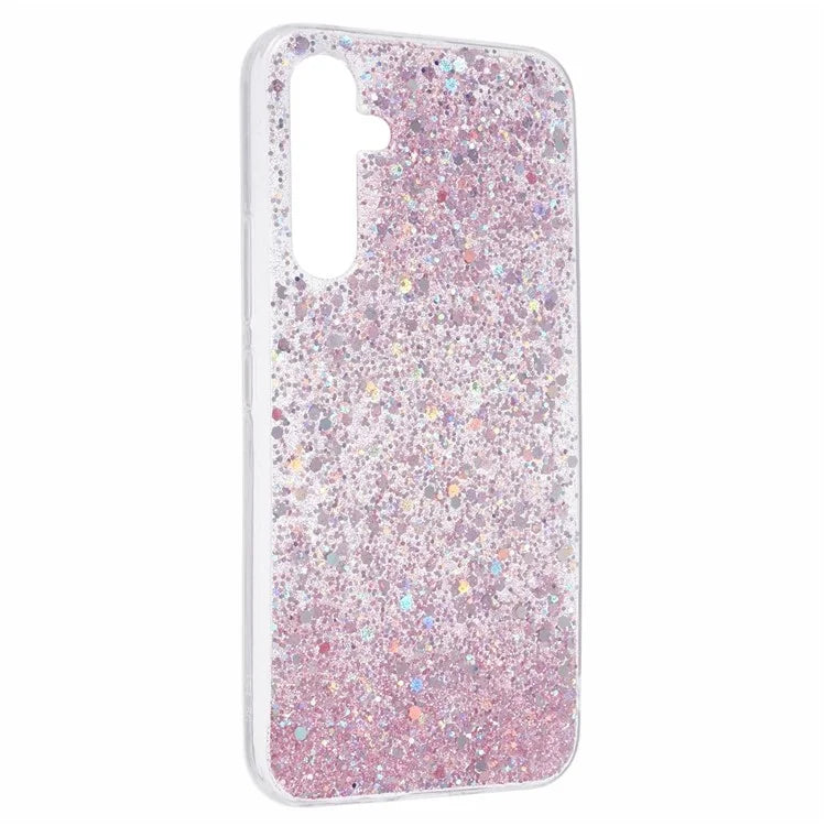 For Samsung Galaxy A15 4G / 5G Case Bump Proof Glittery Phone TPU Cover
