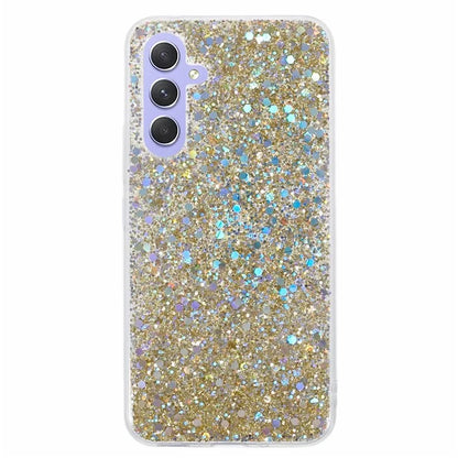 For Samsung Galaxy A15 4G / 5G Case Bump Proof Glittery Phone TPU Cover