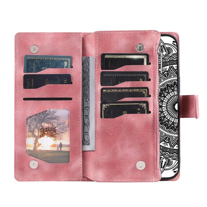 For Xiaomi Redmi Note 13 Pro+ 5G Leather Case Mandala Pattern Wallet Phone Cover