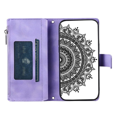 For Xiaomi Redmi Note 13 Pro+ 5G Leather Case Mandala Pattern Wallet Phone Cover