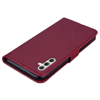 For Samsung Galaxy A55 5G Leather Case Rhinestone Wallet Phone Cover with Stand