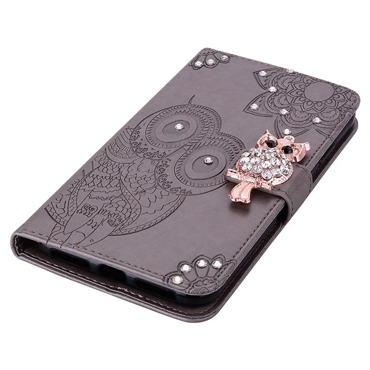 For Xiaomi Redmi Note 13 Pro+ 5G Case Wallet Leather Cover Rhinestone Decor