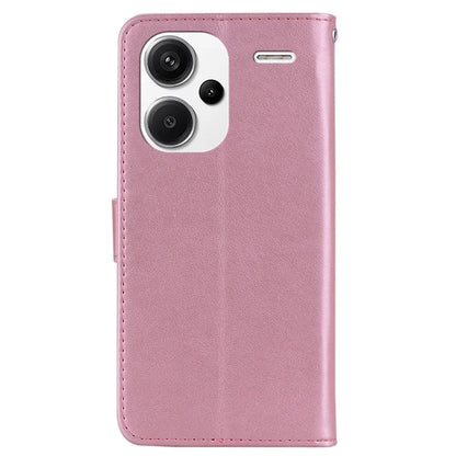 For Xiaomi Redmi Note 13 Pro+ 5G Case Wallet Leather Cover Rhinestone Decor