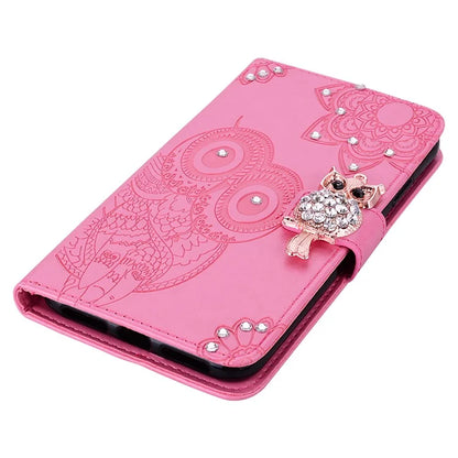 For Xiaomi Redmi Note 13 Pro+ 5G Case Wallet Leather Cover Rhinestone Decor