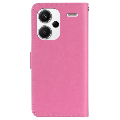 For Xiaomi Redmi Note 13 Pro+ 5G Case Wallet Leather Cover Rhinestone Decor