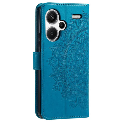 For Xiaomi Redmi Note 13 Pro+ 5G Case Mandala Flower Imprinted PU Leather Flip Cover
