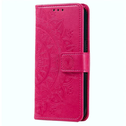 For Xiaomi Redmi Note 13 Pro+ 5G Case Mandala Flower Imprinted PU Leather Flip Cover