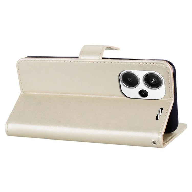 For Xiaomi Redmi Note 13 Pro+ 5G Leather Case Owl Imprinted Wallet Phone Cover Stand
