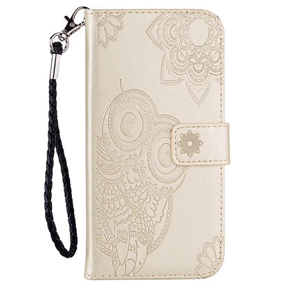 For Xiaomi Redmi Note 13 Pro 5G / Poco X6 5G PU Leather Case Owl Pattern Wallet Phone Cover