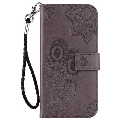 For Xiaomi Redmi Note 13 Pro 5G / Poco X6 5G PU Leather Case Owl Pattern Wallet Phone Cover