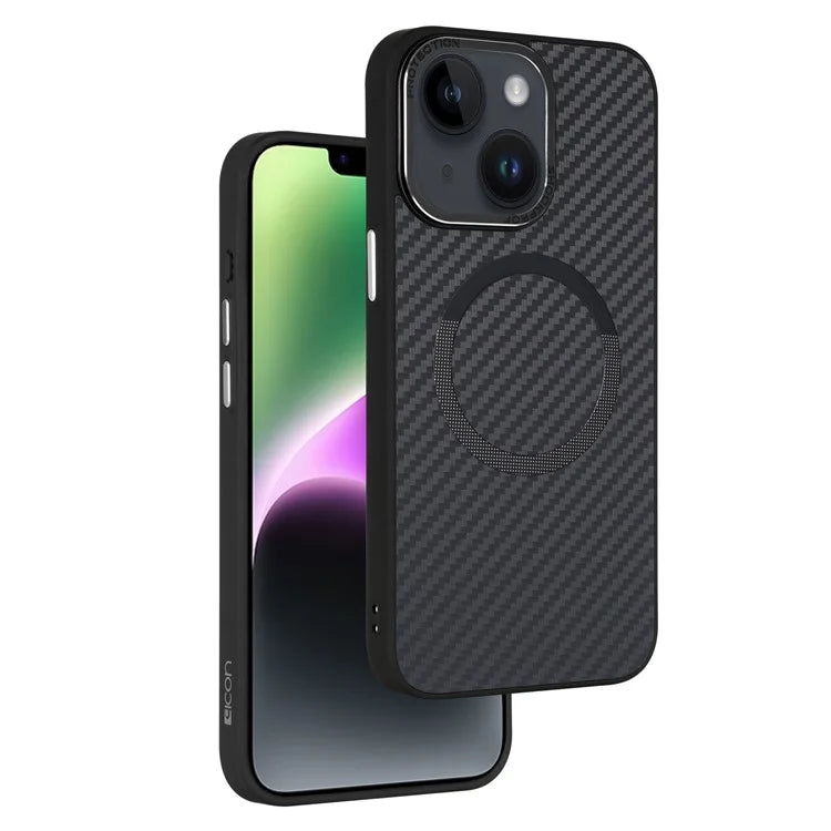 ICON For iPhone 14 Plus Case TPU+PC Slim Phone Cover Compatible with MagSafe