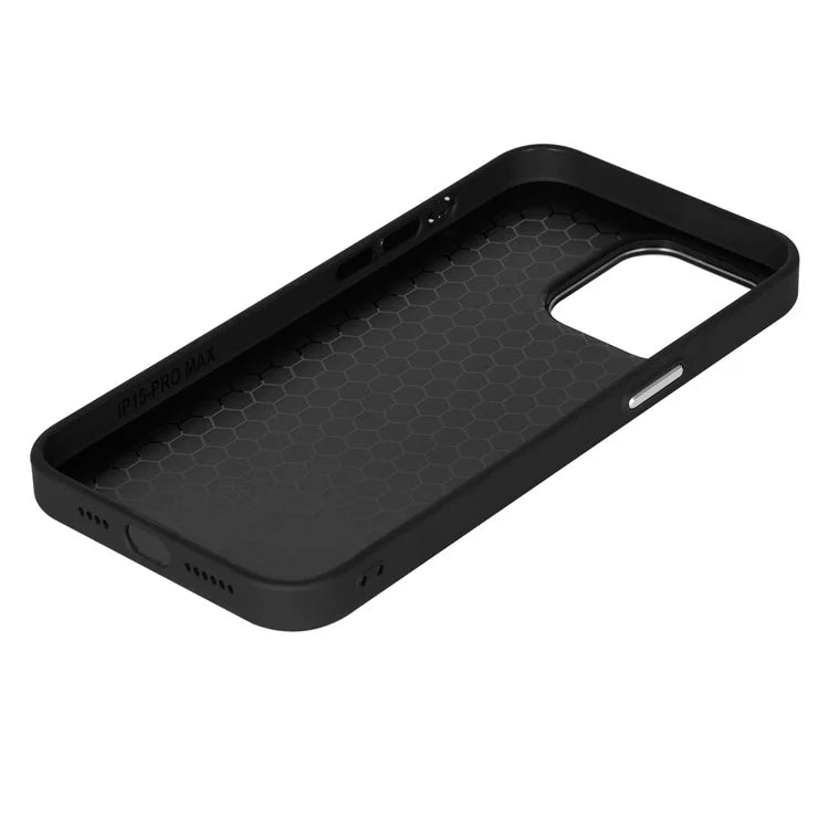 ICON For iPhone 13 / 14 TPU+PC Case Carbon Fiber Texture Phone Cover Compatible with MagSafe