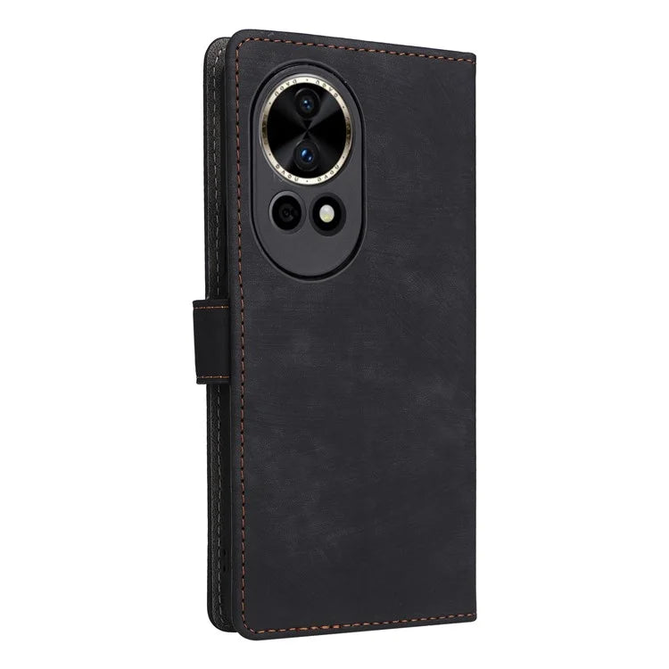 For Huawei nova 12 Pro 5G / nova 12 Ultra 5G Wallet Case RFID Blocking PU Leather Phone Shell