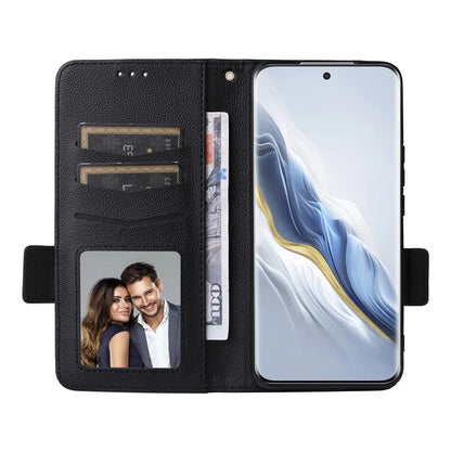 For Honor Magic6 Pro 5G Phone Case PU Leather Wallet Magnetic Clasp Drop-proof Cover