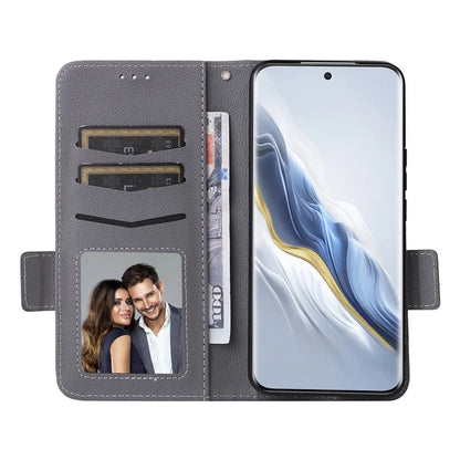 For Honor Magic6 Pro 5G Phone Case PU Leather Wallet Magnetic Clasp Drop-proof Cover