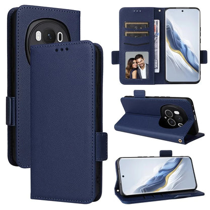 For Honor Magic6 Pro 5G Phone Case PU Leather Wallet Magnetic Clasp Drop-proof Cover