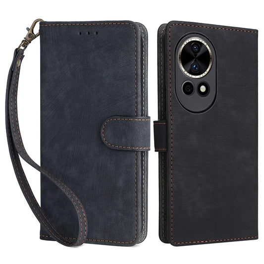 For Huawei nova 12 5G Phone Case RFID Blocking Wallet PU Leather Shockproof Cover