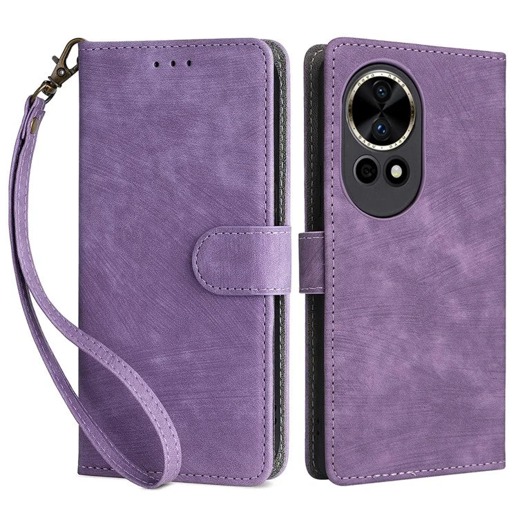 For Huawei nova 12 5G Phone Case RFID Blocking Wallet PU Leather Shockproof Cover