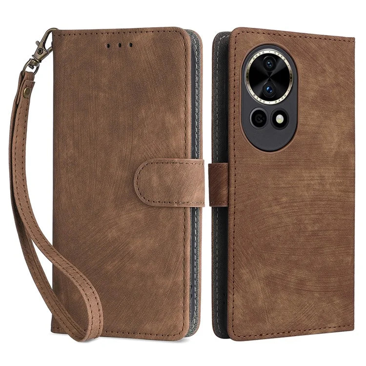 For Huawei nova 12 5G Phone Case RFID Blocking Wallet PU Leather Shockproof Cover