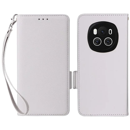 For Honor Magic6 5G Cell Phone Case Litchi Texture Wallet Folio Leather Cover