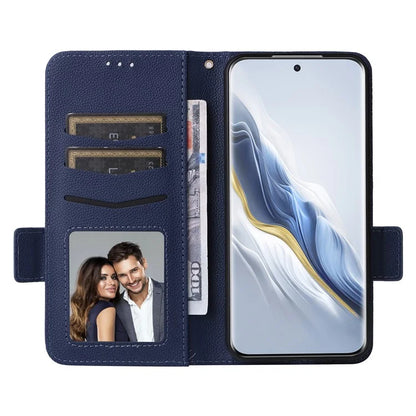 For Honor Magic6 5G Cell Phone Case Litchi Texture Wallet Folio Leather Cover