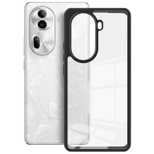 IMAK UX-9A Series for Oppo Reno11 (China) 5G / Reno11 Pro 5G (Global) Case Anti-Drop Clear PC+TPU Phone Cover
