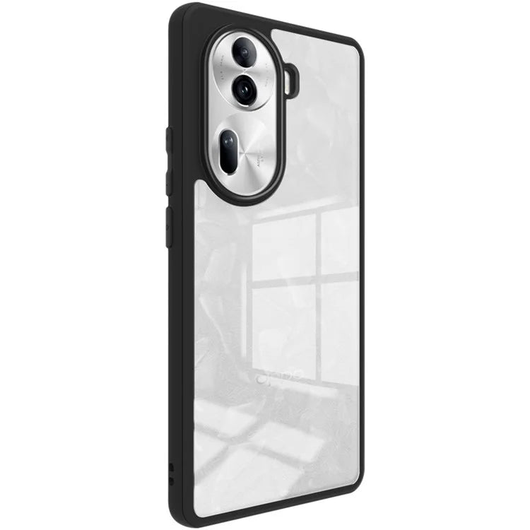 IMAK UX-9A Series for Oppo Reno11 (China) 5G / Reno11 Pro 5G (Global) Case Anti-Drop Clear PC+TPU Phone Cover