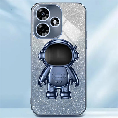 For Transsion Infinix HOT 30 Play / Transsion Infinix HOT 30 Play NFC Case Glitter Powder Kickstand PC+TPU Phone Cover