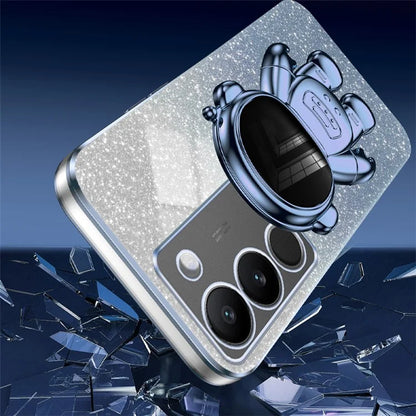 Slim-Fit Phone Case for vivo S17 Pro 5G / S17 5G Anti-Scratch Phone Shell Kickstand PC+TPU Cover