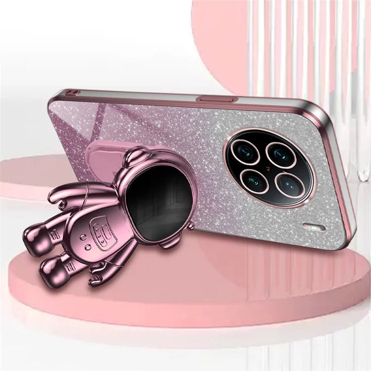 For vivo X90 Pro+ 5G Electroplating PC+TPU Cell Phone Case Dustproof Kickstand Cover