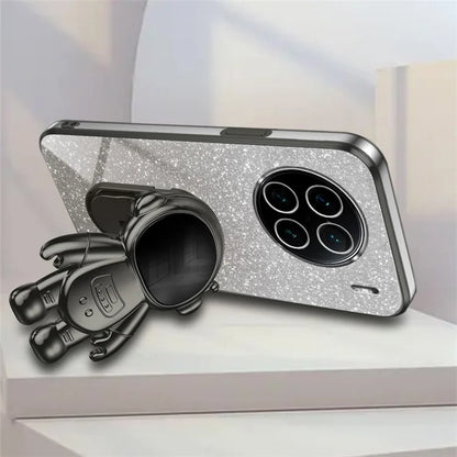 For vivo X90 Pro+ 5G Electroplating PC+TPU Cell Phone Case Dustproof Kickstand Cover