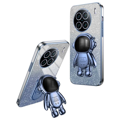 For vivo X90 Pro+ 5G Electroplating PC+TPU Cell Phone Case Dustproof Kickstand Cover