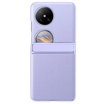 For Huawei Pocket 2 Case Leather Coated PC Hinge Protection Skin-touch Phone Cover