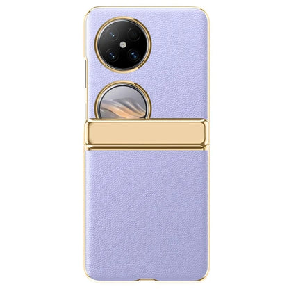 For Huawei Pocket 2 Case Hinge Protection Electroplating Phone Cover