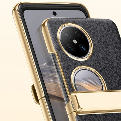 For Huawei Pocket 2 Case Hinge Protection Electroplating Phone Cover
