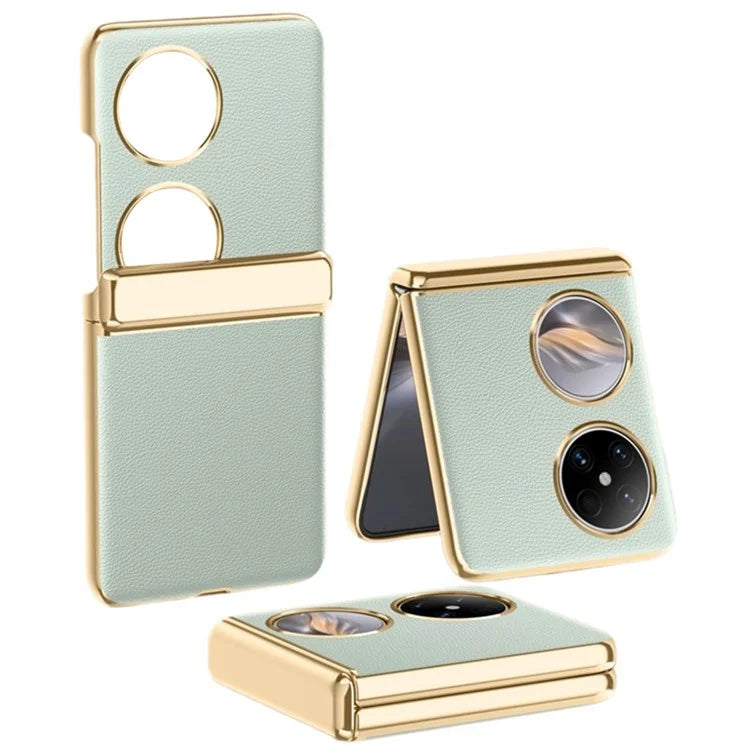 For Huawei Pocket 2 Case Hinge Protection Electroplating Phone Cover