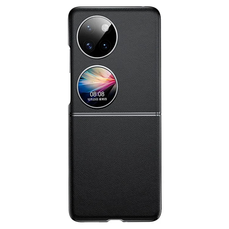 For Huawei Pocket 2 Case Electroplating Protective Leather Coating Phone Cover