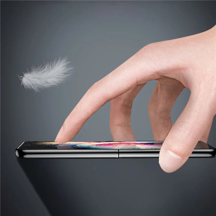 For Huawei Pocket 2 Case Electroplating Protective Leather Coating Phone Cover