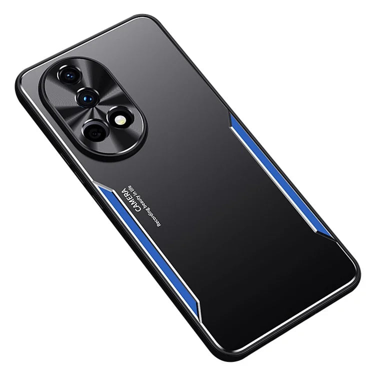 For Huawei nova 12 Pro 5G Shockproof Case TPU + Aluminum Alloy Phone Shell