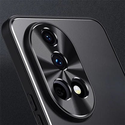For Huawei nova 12 Pro 5G Shockproof Case TPU + Aluminum Alloy Phone Shell