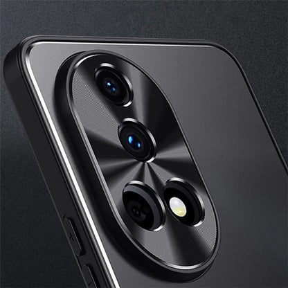 For Huawei nova 12 Pro 5G Shockproof Case TPU + Aluminum Alloy Phone Shell